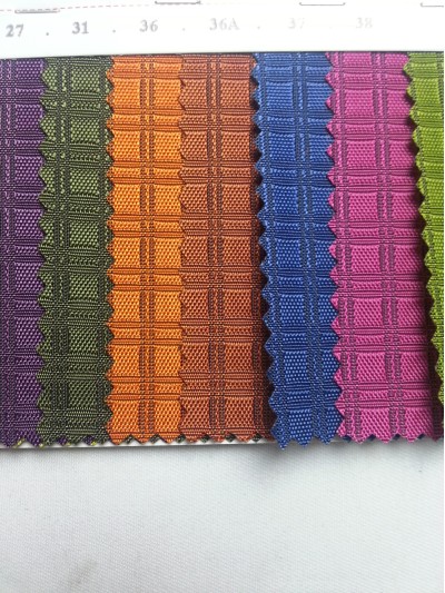 GZ-DL  420D格仔尼龍    DL-4227 細節-1